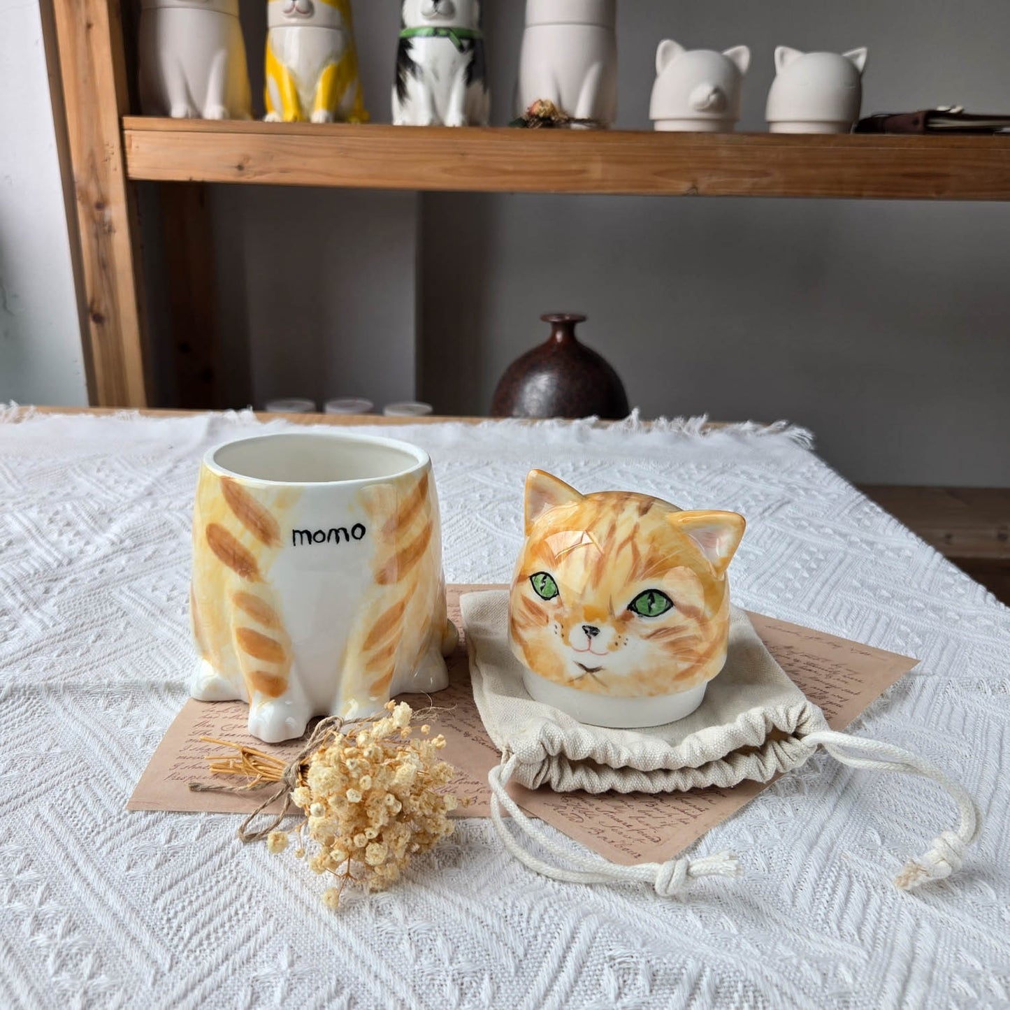 Personalized Cat Memorial Urn. Pet Urn. Multipurpose Box. Made To Order