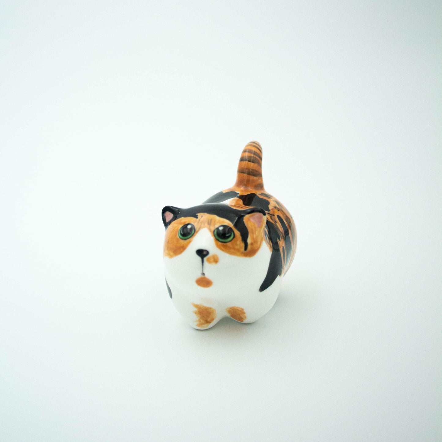 Personalized Pet Painting from Photo, Custom Mini Cat Sculpture, Cat Mom Gift, Made to Order Ceramic Pet Figurine Art